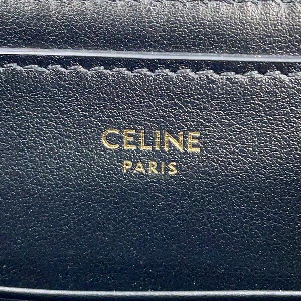セリーヌ クラッチバッグ Cチャーム レザー 10B813BFL CELINE 黒