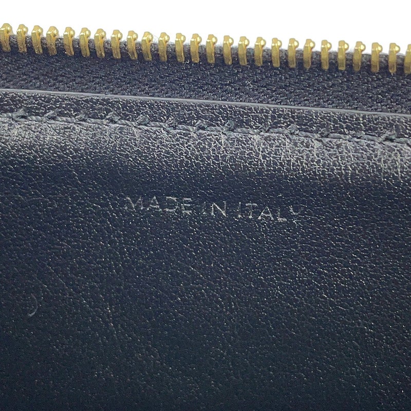 セリーヌ クラッチバッグ Cチャーム レザー 10B813BFL CELINE 黒