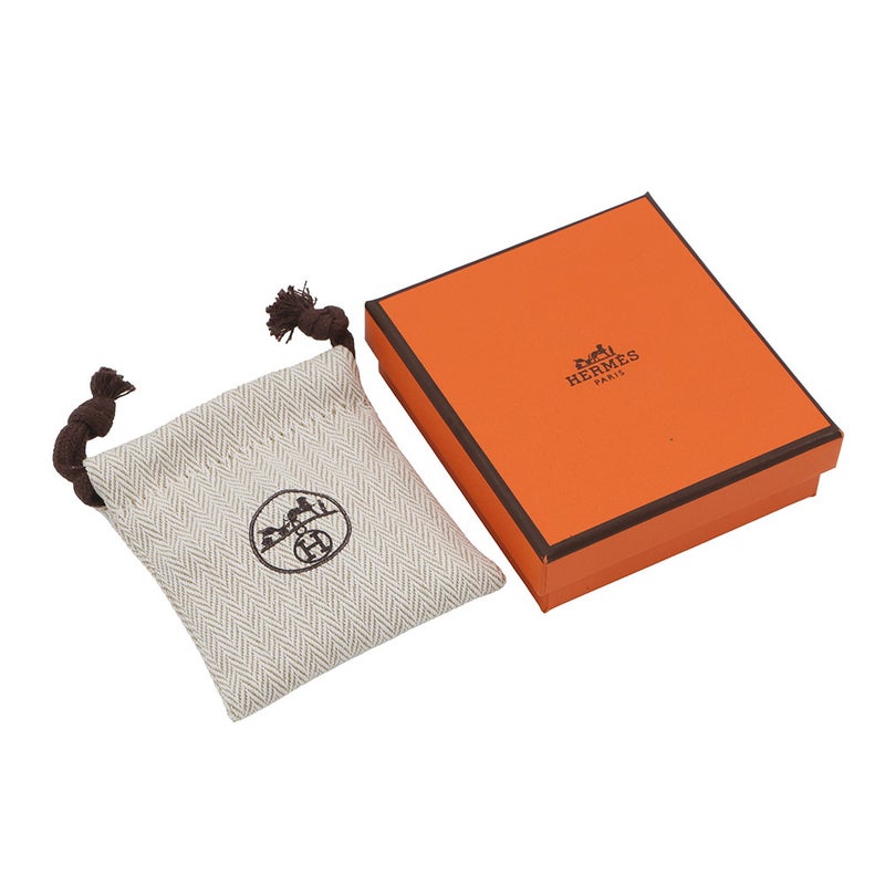 エルメス ピアス ミニ・ポップアッシュ ホワイト/シルバー金具 Hモチーフ HERMES Pop H ポップH