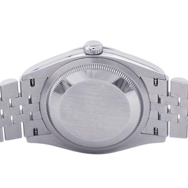 ロレックス デイトジャスト36 SS/K18WG 126234 ROLEX 腕時計 シルバー文字盤 VI/IXダイヤ