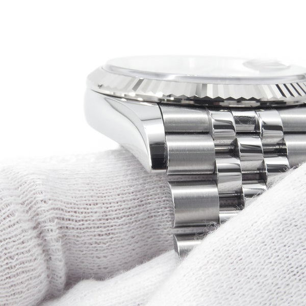 ロレックス デイトジャスト36 SS/K18WG 126234 ROLEX 腕時計 シルバー文字盤 VI/IXダイヤ