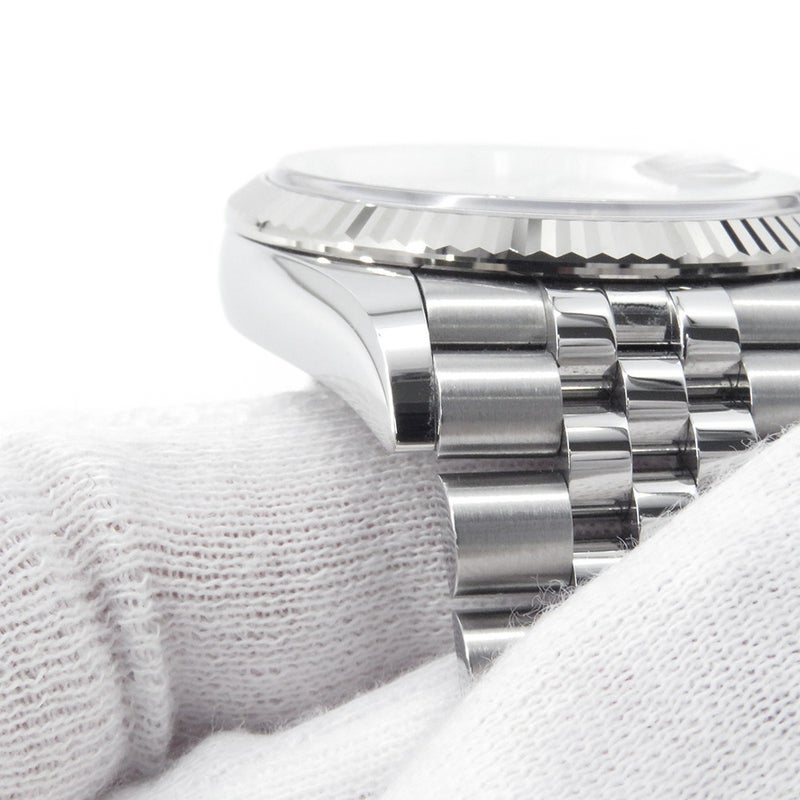 ロレックス デイトジャスト36 SS/K18WG 126234 ROLEX 腕時計 シルバー文字盤 VI/IXダイヤ