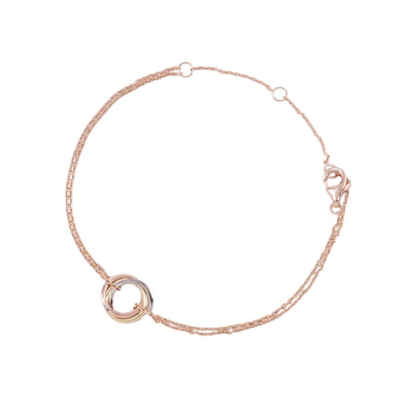 カルティエ ブレスレット トリニティ K18YG/K18PG/K18WG B6036818 Cartier ジュエリー