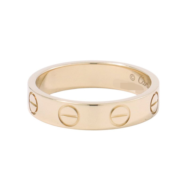 カルティエ リング ミニ ラブ K18PGピンクゴールド スモールモデル SM リングサイズ45 B4085045 Cartier ジュエリー