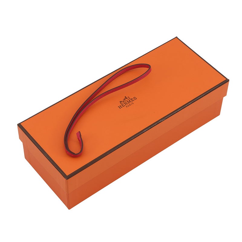 エルメス バッグチャーム ボリード・オン・ホイールズ ローズエクストリーム/ヴェールヴェルティゴ/シルバー金具 シェブルミゾル U刻印