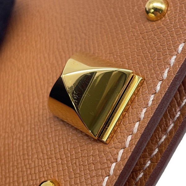 エルメス カードケース メドール ゴールド/ゴールド金具 ヴォーマダム W刻印