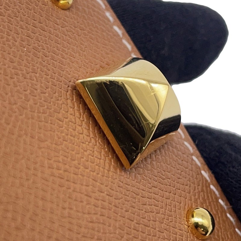 エルメス カードケース メドール ゴールド/ゴールド金具 ヴォーマダム W刻印