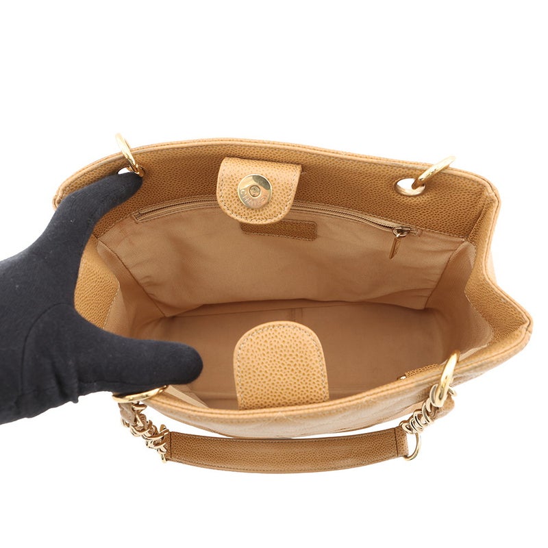 シャネル トートバッグ マトラッセ ココマーク PST キャビアスキン A50994 CHANEL