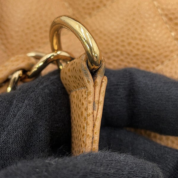 シャネル トートバッグ マトラッセ ココマーク PST キャビアスキン A50994 CHANEL