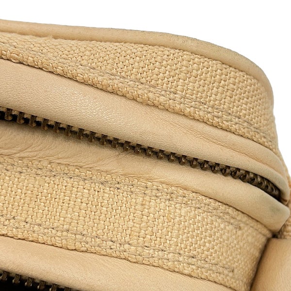 シャネル ショルダーバッグ ココマーク マトラッセ キャンバス レザー CHANEL