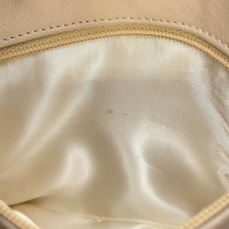 シャネル ショルダーバッグ ココマーク マトラッセ キャンバス レザー CHANEL