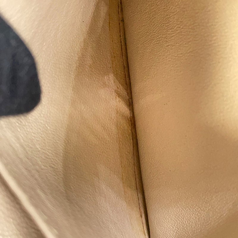 シャネル ショルダーバッグ ココマーク マトラッセ キャンバス レザー CHANEL