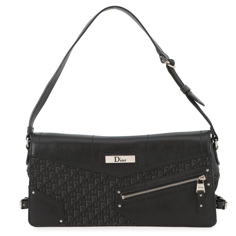 クリスチャン・ディオール ショルダーバッグ ストリートシック オブリーク Christian Dior バッグ ワンショルダー 黒