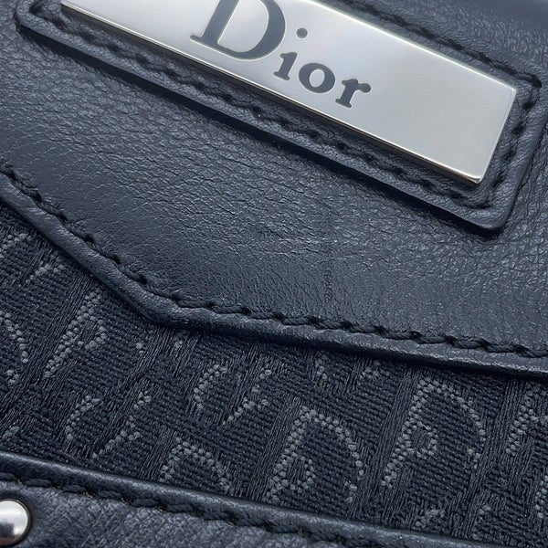 クリスチャン・ディオール ショルダーバッグ ストリートシック オブリーク Christian Dior バッグ ワンショルダー 黒