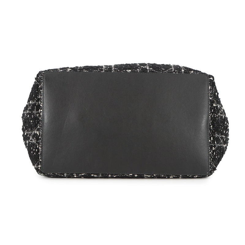 ディオール ハンドバッグ カナージュ トゥジュール ミディアム ツイード M2821OTKV Christian Dior 黒