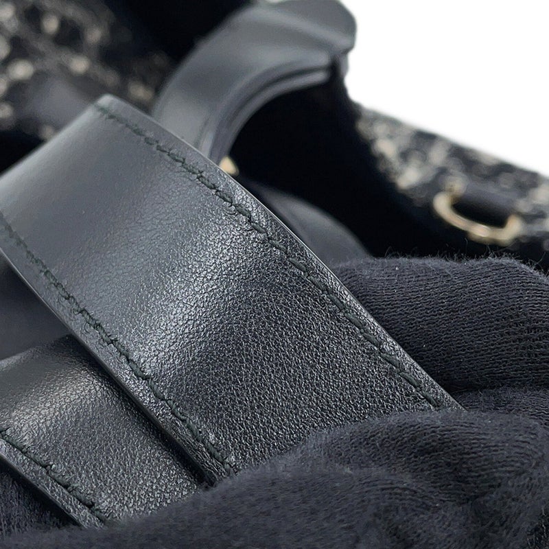 ディオール ハンドバッグ カナージュ トゥジュール ミディアム ツイード M2821OTKV Christian Dior 黒