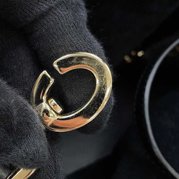 ディオール ハンドバッグ カナージュ トゥジュール ミディアム ツイード M2821OTKV Christian Dior 黒