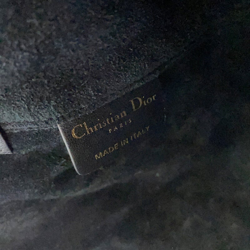 ディオール ハンドバッグ カナージュ トゥジュール ミディアム ツイード M2821OTKV Christian Dior 黒