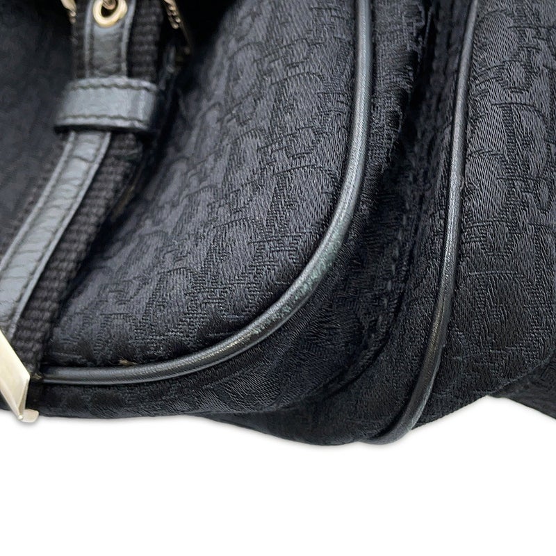 ディオール ハンドバッグ オブリーク ジャカード ストリートシック キャンバス JCF44966 黒