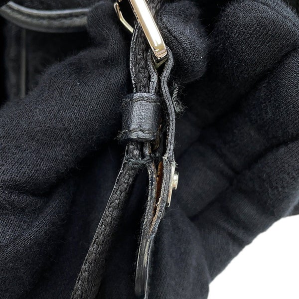 ディオール ハンドバッグ オブリーク ジャカード ストリートシック キャンバス JCF44966 黒