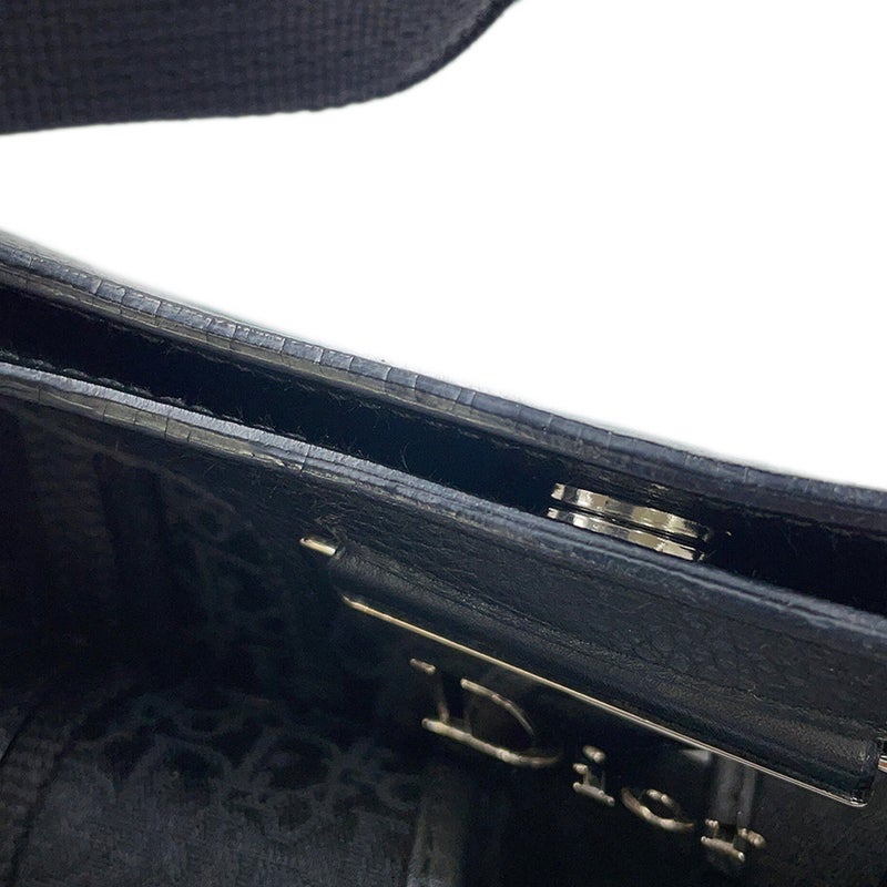 ディオール ハンドバッグ オブリーク ジャカード ストリートシック キャンバス JCF44966 黒