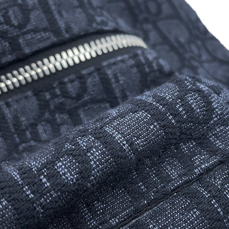 クリスチャン・ディオール リュック オブリーク ライダーバックパック Christian Dior トロッター 黒