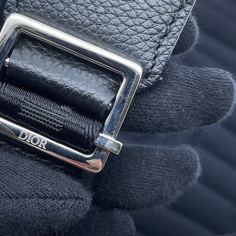 クリスチャン・ディオール リュック オブリーク ライダーバックパック Christian Dior トロッター 黒