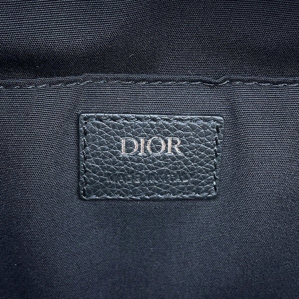 クリスチャン・ディオール リュック オブリーク ライダーバックパック Christian Dior トロッター 黒