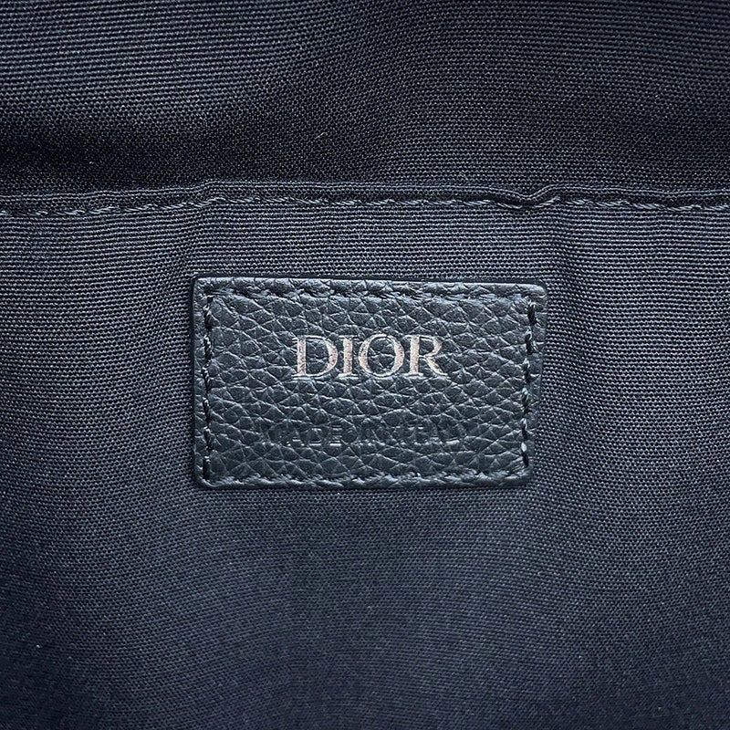 クリスチャン・ディオール リュック オブリーク ライダーバックパック Christian Dior トロッター 黒