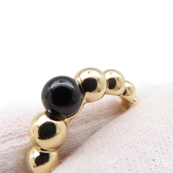 ヴァンクリーフ&アーペル リング ペルレ ヴァリアシオン オニキス K18YGイエローゴールド リングサイズ50 VCAR05M150 ジュエリー