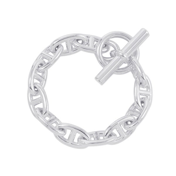 エルメス ブレスレット シェーヌダンクルGM 12コマ SV925シルバー HERMES ジュエリー