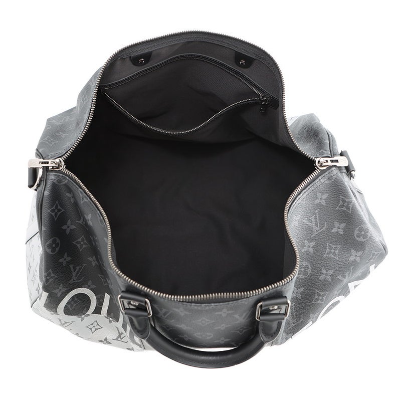 ルイヴィトン ボストンバッグ モノグラム・エクリプス スプリット キーポル・バンドリエール50 M43817 ヴィトン バッグ 2wayショルダー