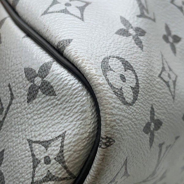 ルイヴィトン ボストンバッグ モノグラム・エクリプス スプリット キーポル・バンドリエール50 M43817 ヴィトン バッグ 2wayショルダー