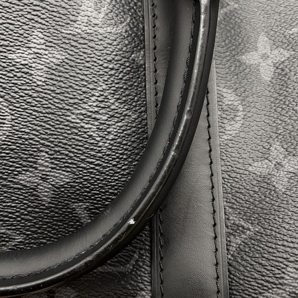 ルイヴィトン ボストンバッグ モノグラム・エクリプス スプリット キーポル・バンドリエール50 M43817 ヴィトン バッグ 2wayショルダー