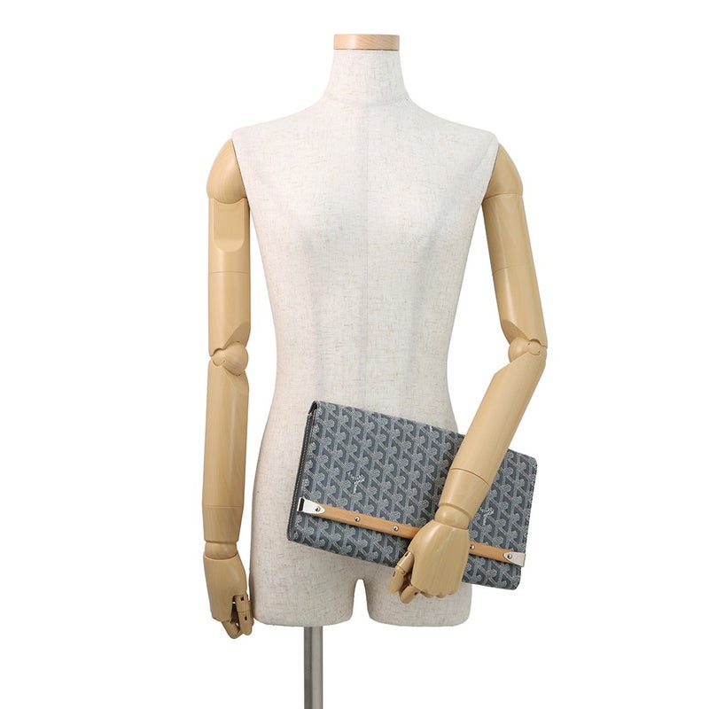 ゴヤール クラッチバッグ モンテカルロ PVC レザー GOYARD