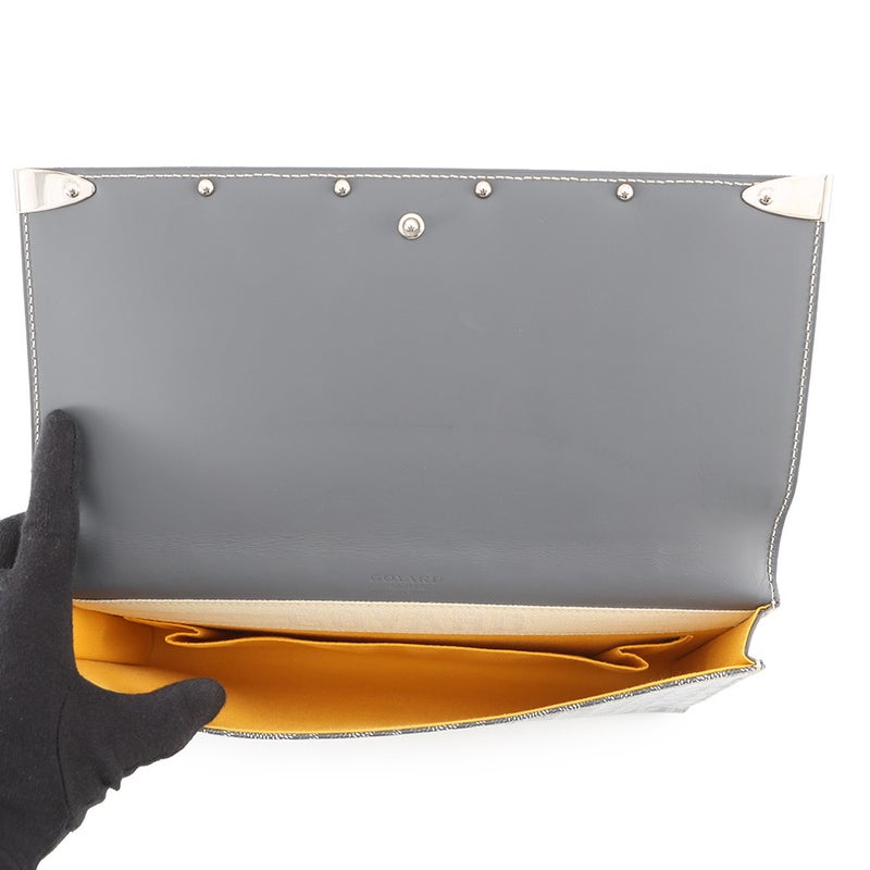 ゴヤール クラッチバッグ モンテカルロ PVC レザー GOYARD