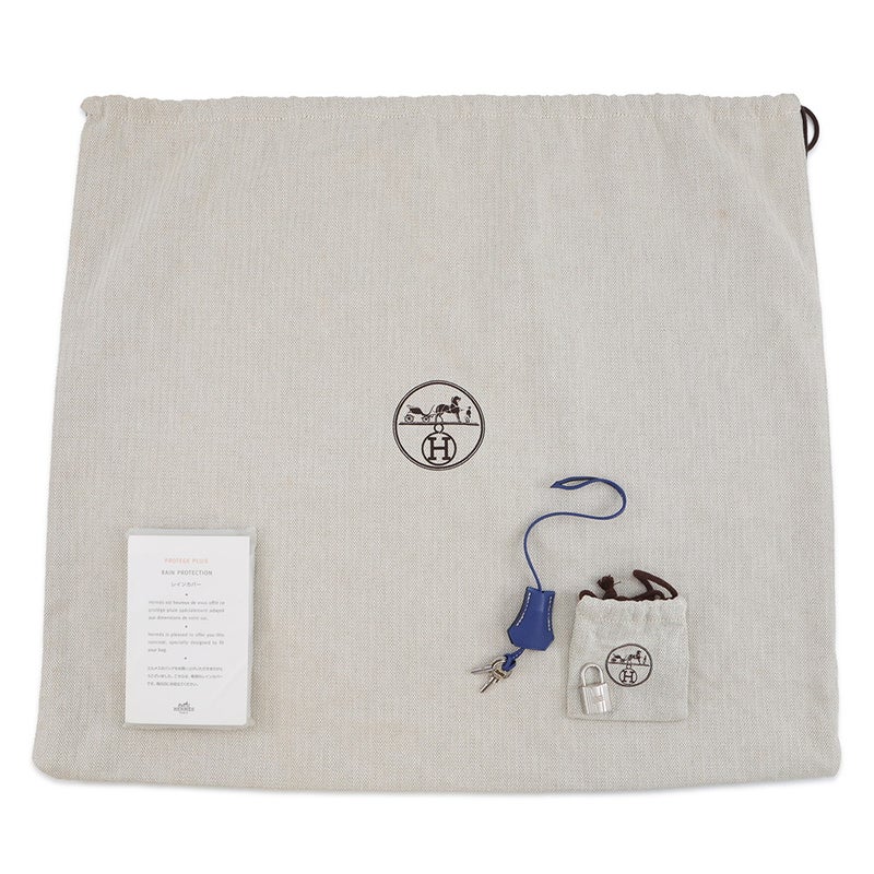 エルメス バーキン35 キャンディ ブルーエレクトリック/ミコノス/シルバー金具 エプソン □O刻印 HERMES Birkin ハンドバッグ