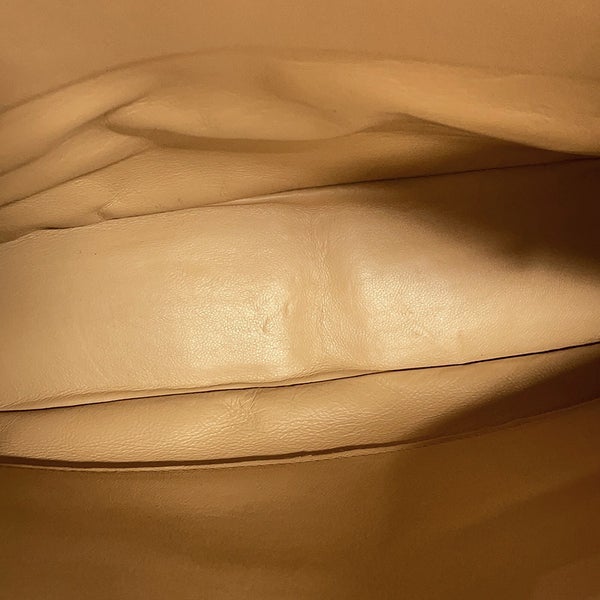 シャネル ショルダーバッグ バイアスステッチ ココマーク スエード CHANEL タッセル付き