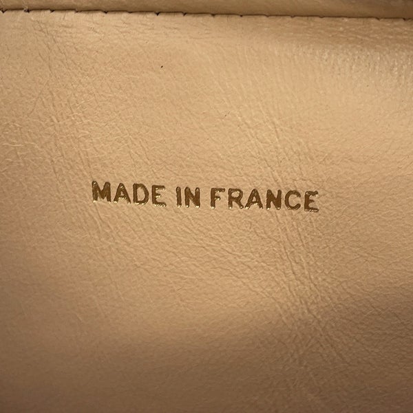 シャネル ショルダーバッグ バイアスステッチ ココマーク スエード CHANEL タッセル付き