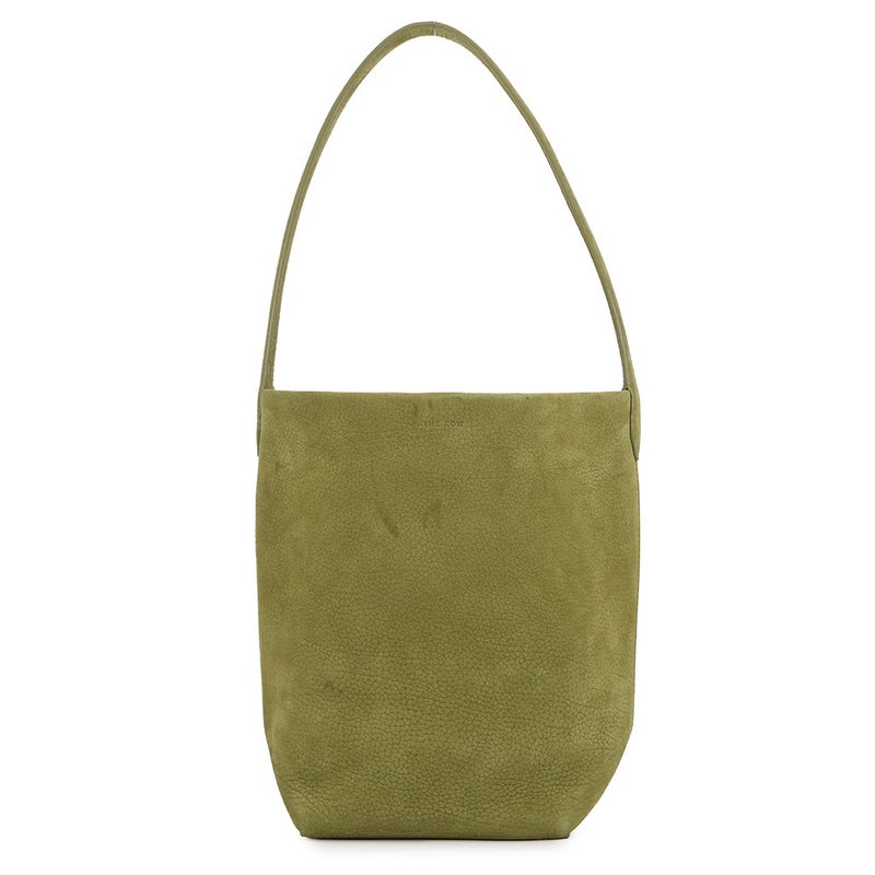 ザ ロウ トートバッグ N/S パークトート スモール レザー W1314 THE ROW グリーン
