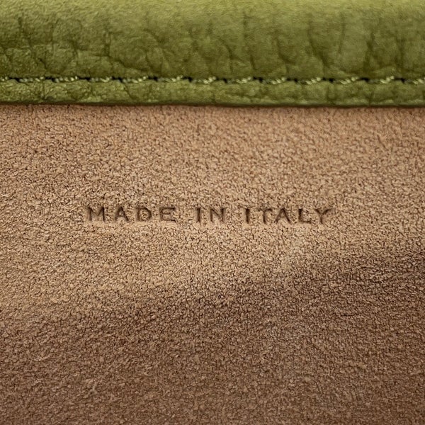 ザ ロウ トートバッグ N/S パークトート スモール レザー W1314 THE ROW グリーン