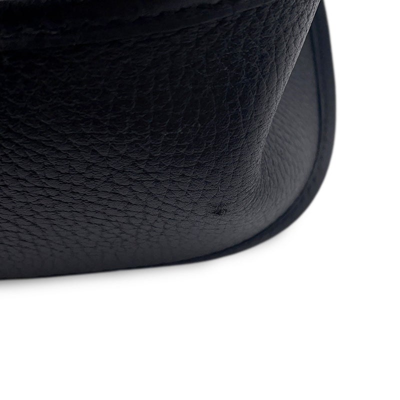 エルメス ショルダーバッグ エブリン 1 GM ブラック/ゴールド金具 トリヨンクレマンス □A刻印 黒