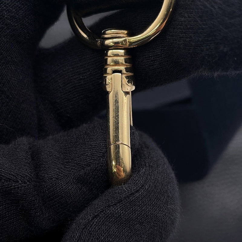 エルメス ショルダーバッグ エブリン 1 GM ブラック/ゴールド金具 トリヨンクレマンス □A刻印 黒