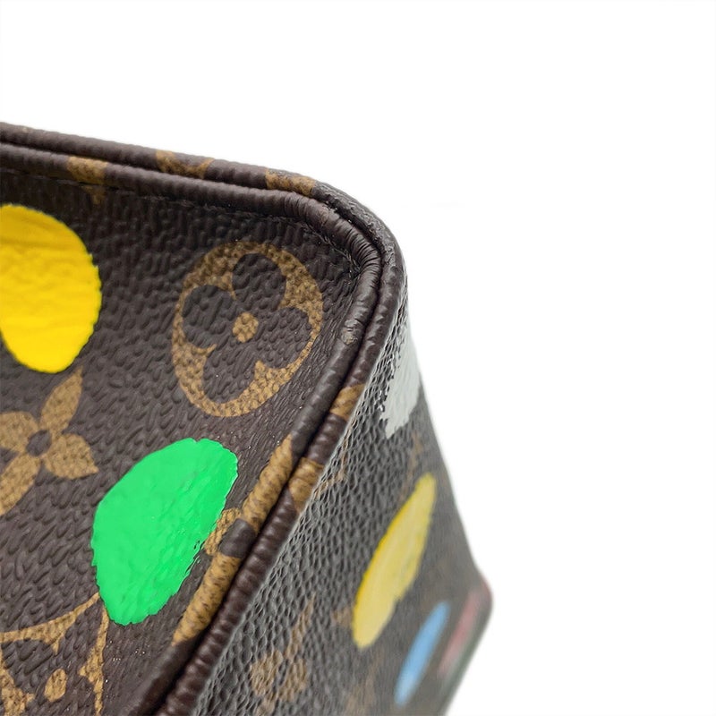 ルイヴィトン ハンドバッグ モノグラム/ペインティッド ドット LV × YK オンザゴーPM M46380 2wayショルダー 草間彌生