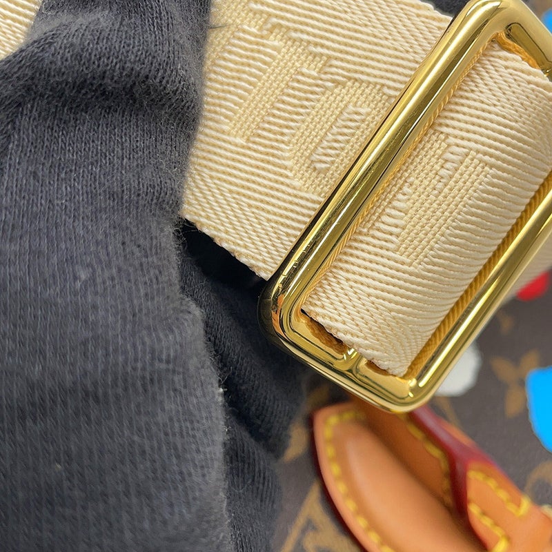 ルイヴィトン ハンドバッグ モノグラム/ペインティッド ドット LV × YK オンザゴーPM M46380 2wayショルダー 草間彌生