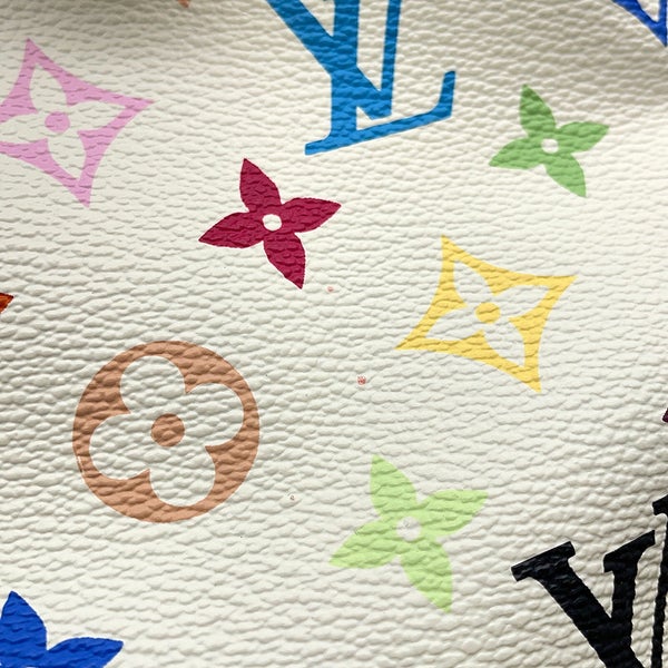 ルイヴィトン ハンドバッグ モノグラム・マルチカラー スピーディ30 M92643 LOUIS VUITTON ヴィトン バッグ 白