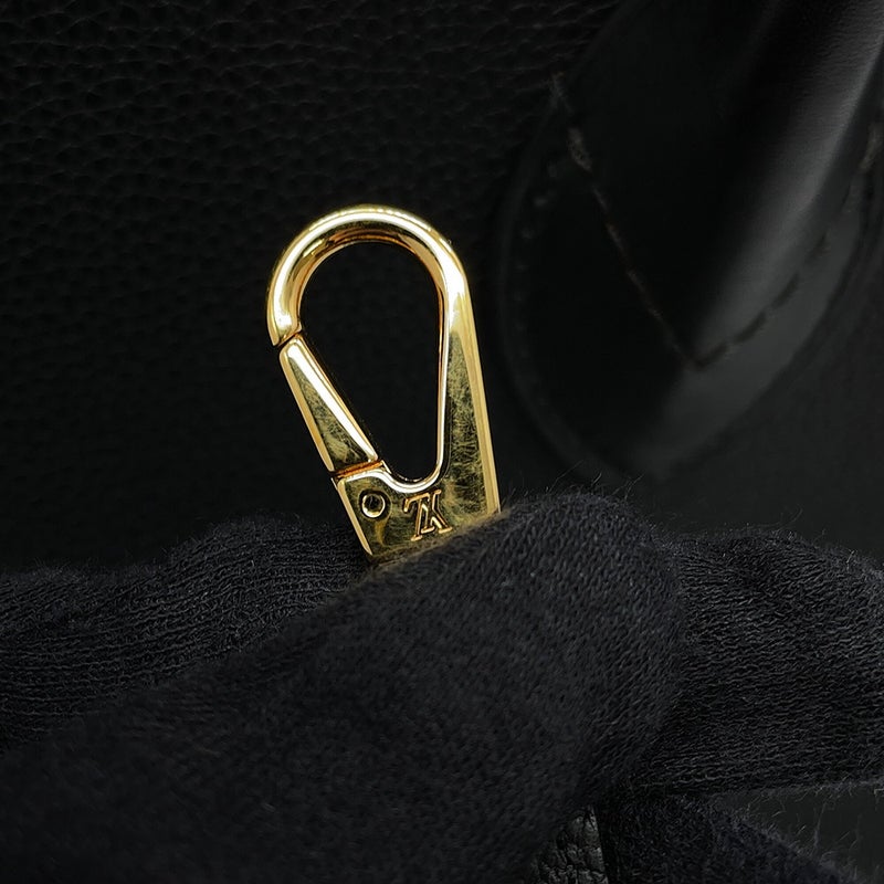 ルイヴィトン トートバッグ カーフレザー フリーダム M54843 LOUIS VUITTON ヴィトン バッグ 黒 ブラック