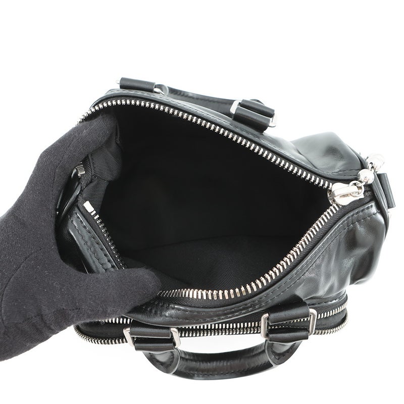 ルイヴィトン ハンドバッグ キーポル カーゴ バンドリエール25 カーフレザー M13988 LOUIS VUITTON 2way 黒 ブラック