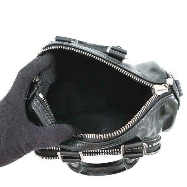 ルイヴィトン ハンドバッグ キーポル カーゴ バンドリエール25 カーフレザー M13988 LOUIS VUITTON 2way 黒 ブラック