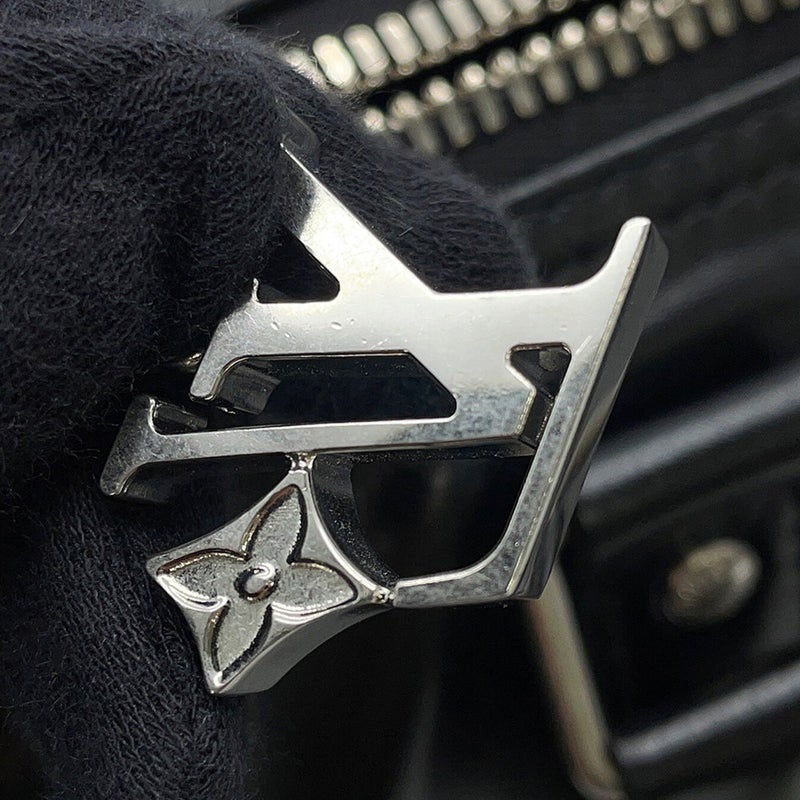 ルイヴィトン ハンドバッグ キーポル カーゴ バンドリエール25 カーフレザー M13988 LOUIS VUITTON 2way 黒 ブラック